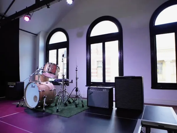 Venue hire in house sound and lighting